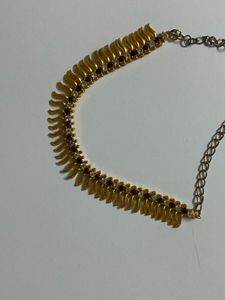 Vintage Gold-Tone Crystal Necklace