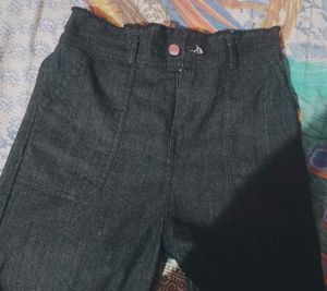 Dark Greyish Black Jeans