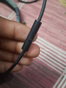 a wired boAt headphone