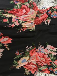 Black Floral Maxi Dress