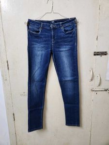 Allen Solly Women Navy Skinny Fit Darkwash Jeans