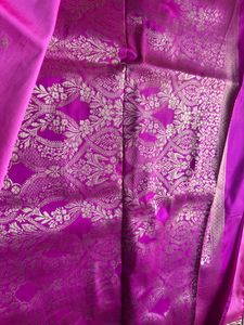 Pink Light Weight Silk Saree