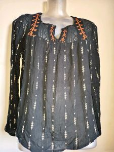 🎊Buy 1, Get 1 Free🎁Black Long Sleeve Top