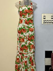 Pintrest Floral Maxi Dress