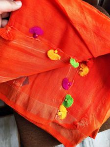 Premium Tissue Floral Saree