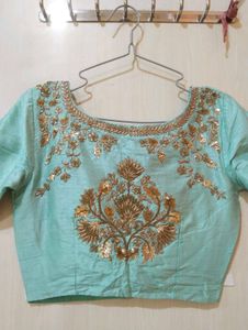 Light Blue Blouse