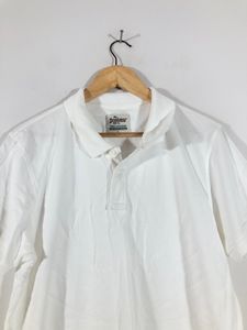 (Roadster) White Casual Polo T-Shirt(Men’s)
