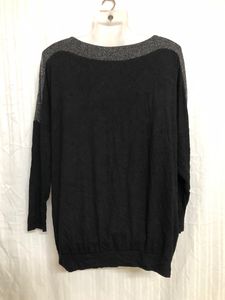 Black Printed Top