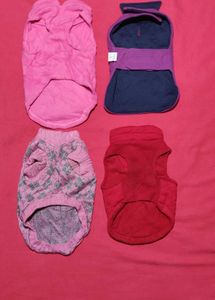 Combo 4 Piece Small Dog Winter Clothes
