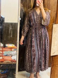Boho Print Maxi Dress