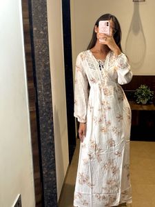 Free Size Floral Maxi Dress