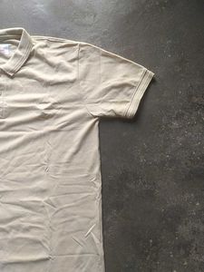 Casual Beige Polo Shirt