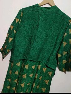 Green Anarkali Kurti For Girl Or Women 36 Bust