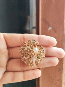 Combo Of Dangling Pearl Earrings &amp; Ring