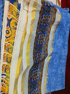 Blue Colour Fashionable Saree