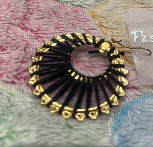 Totally New Black Earrings