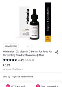 Minimalist Vitamin C Face Serum