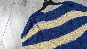 Striped Knit Top