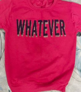 Pink Graphic Sweatshirt