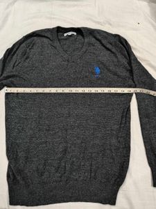 U.S. Polo Assn. Charcoal Sweater