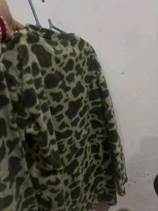 Animal Print Cozy Top And Pyajama