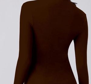 Chic Brown Square Neck Top size xs