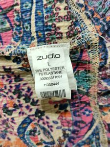 Zudio Multi Colour Printed Dress ( Women)