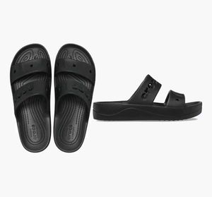 Stylish Black Crocs Sandals for Women