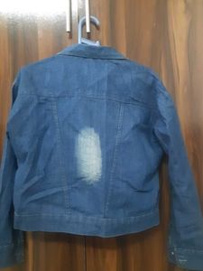Distressed Denim Jacket
