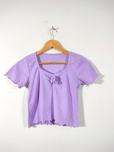 Lavender Casual Top (Women's)