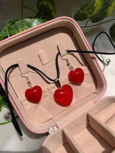 Resin Crystal Heart Set