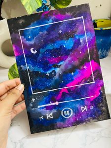 Galaxy Music Painting