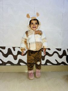 Branded Fluffy Jackets For Baby
