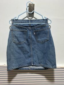 Mini Denim Blue Skirt