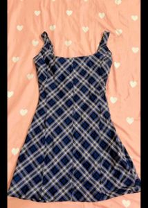Plaid Mini Dress
