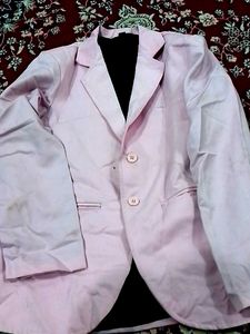 Pink Casual Jacket