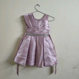 Elegant Lilac Dress
