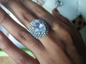 Sparkling Statement Ring