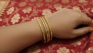 New Set of 4 Gold Bangles