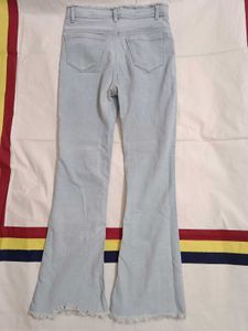 Light Wash Flare Jeans