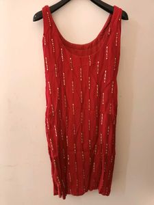 Pretty Maroon Red Suit