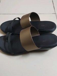 Studio Two-Tone Slide Sandals