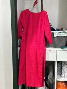 Festive Pink Kurta