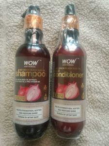 WOW Skin Science Red Onion Shampoo + Conditioner