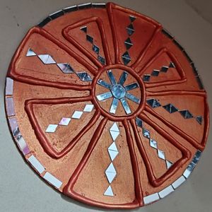 Lippan Art With Mirror Work