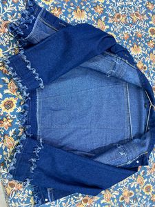 Dark blue denium jacket