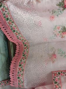 Pakistani Rhinestone Printed Stitched Suit