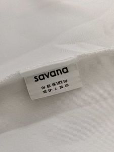 White Strapless Mini Dress