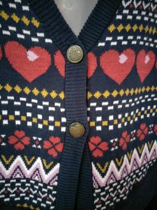 Half Vest Knitted Sweater