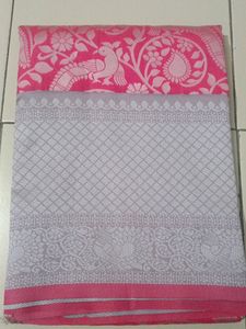 New Art Silk Saree With Blouse Piece